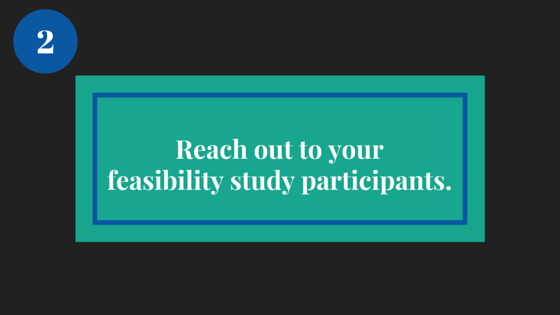 DS_Aspire_Reach out to your feasibility study participants
