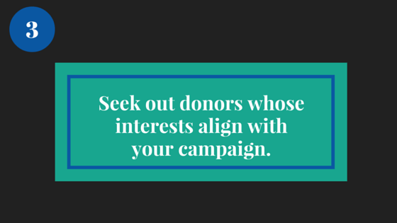 DS_Aspire_Seek out donors whose interests align with your campaign